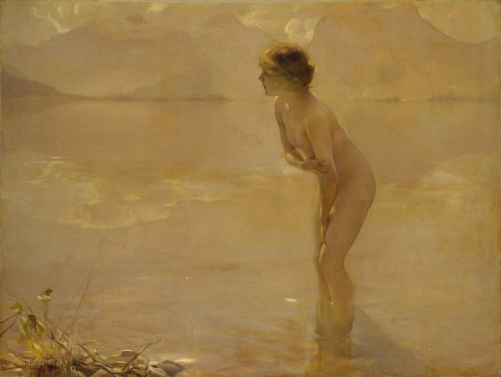 Paul Émile Chabas, September Morn , (Matinée de Septembre), 1911, Metropolitan Museum of Art, New York