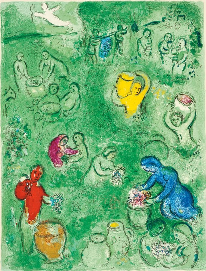 Marc Chagall, La Vendemmia