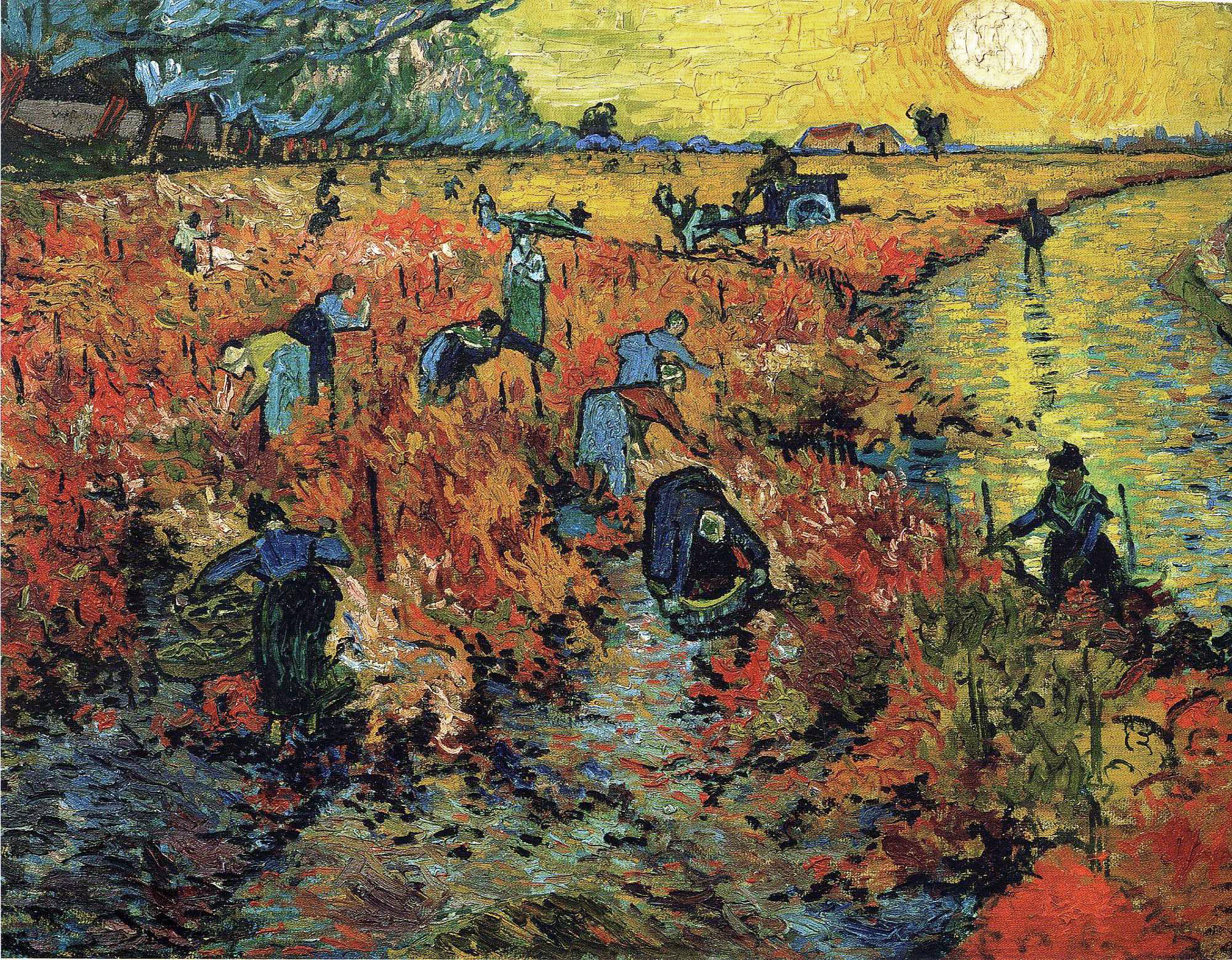 Vincent Van Gogh, La Vigna Rossa