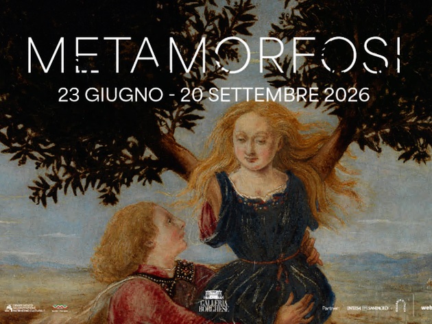 Metamorfosi alla galleria borghese: Locandina della mostra Metamorfosi. Ovidio e le arti alla Galleria Borghese.