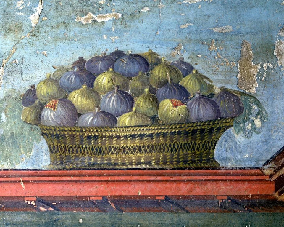 Il cesto di frutta della villa di Oplontis