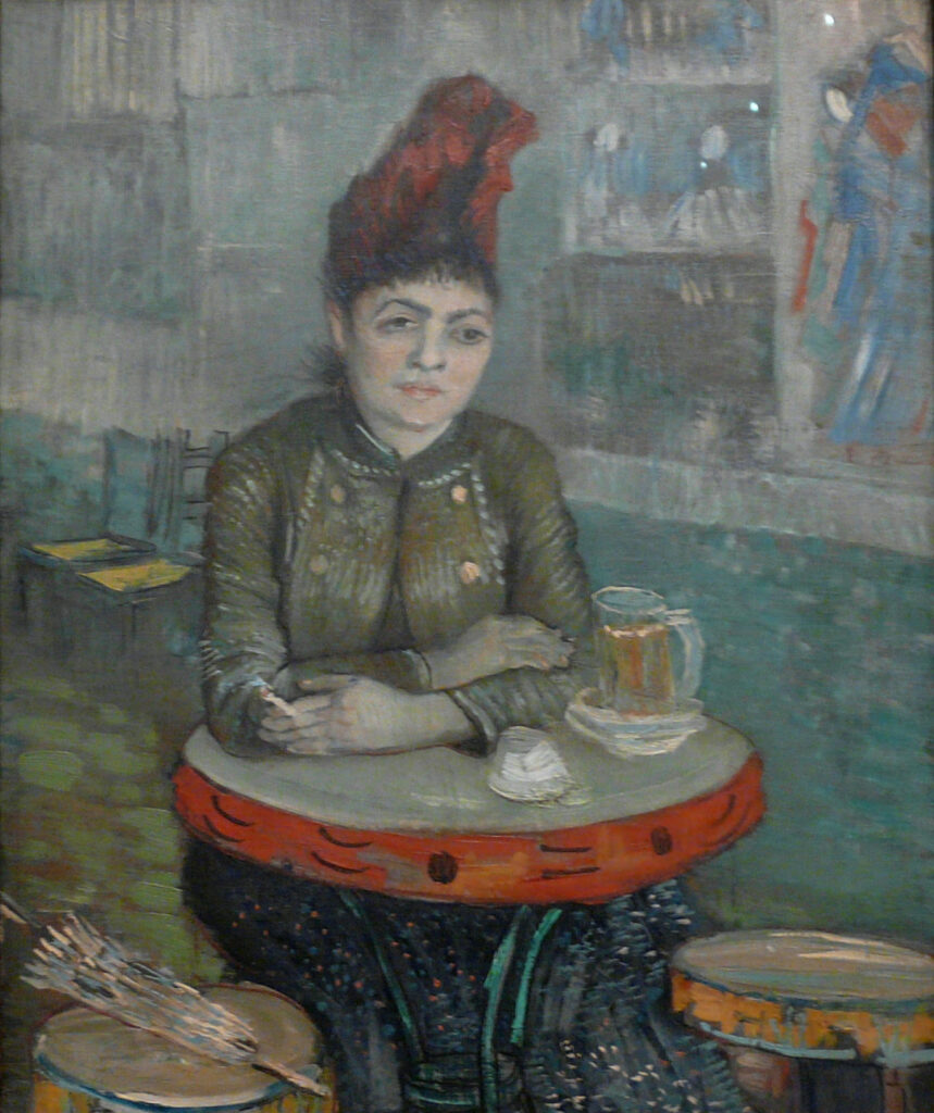 Vincent van Gogh, Agostina Segatori al Café du Tambourin, 1887, Van Gogh Museum di Amsterdam
