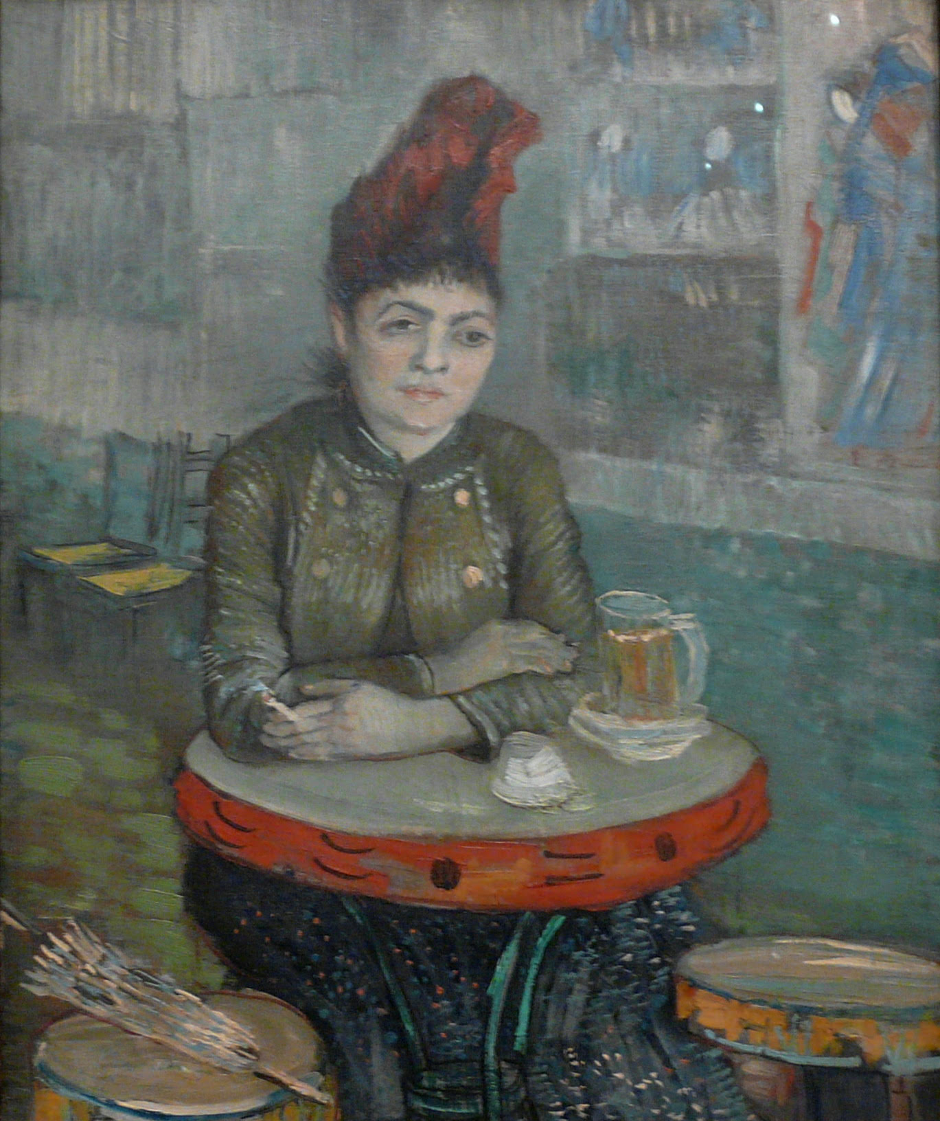 Vincent van Gogh, Agostina Segatori al Café du Tambourin, 1887, Van Gogh Museum di Amsterdam